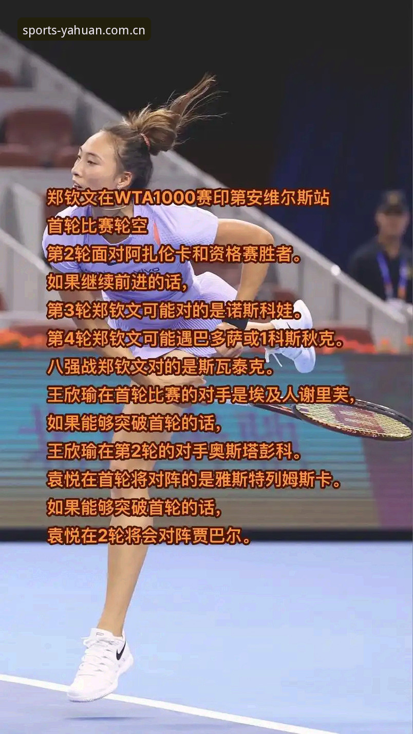 法网女单抽签结果出炉，中国金花郑钦文为何面临巨大保分压力？